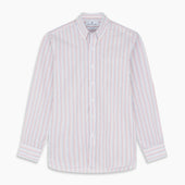 Red Multi Blazer Stripe Weekend Fit Suffolk Shirt