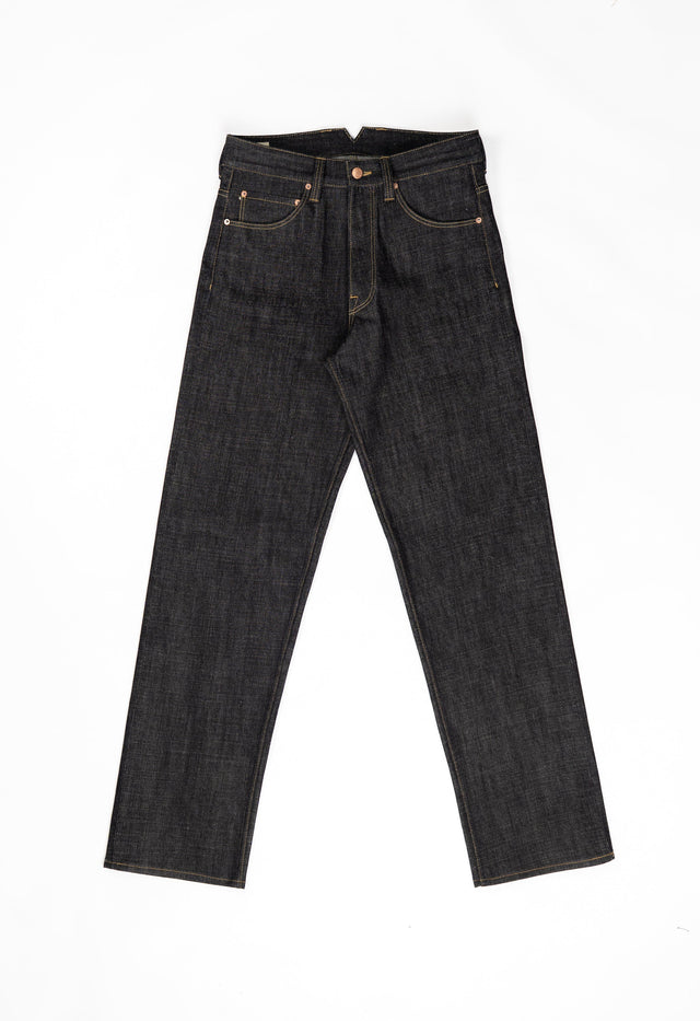 SE1 Straight Wide Indigo 17oz Japanese Raw Selvedge Mens Jeans