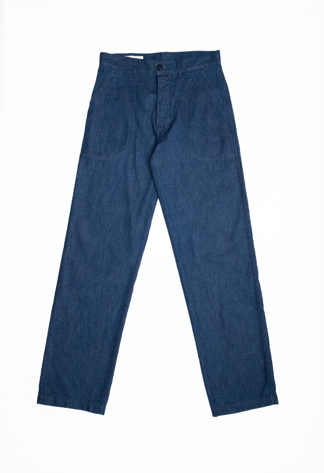 SE3 WIDE INDIGO 11Oz JAPANESE DECK TROUSERS
