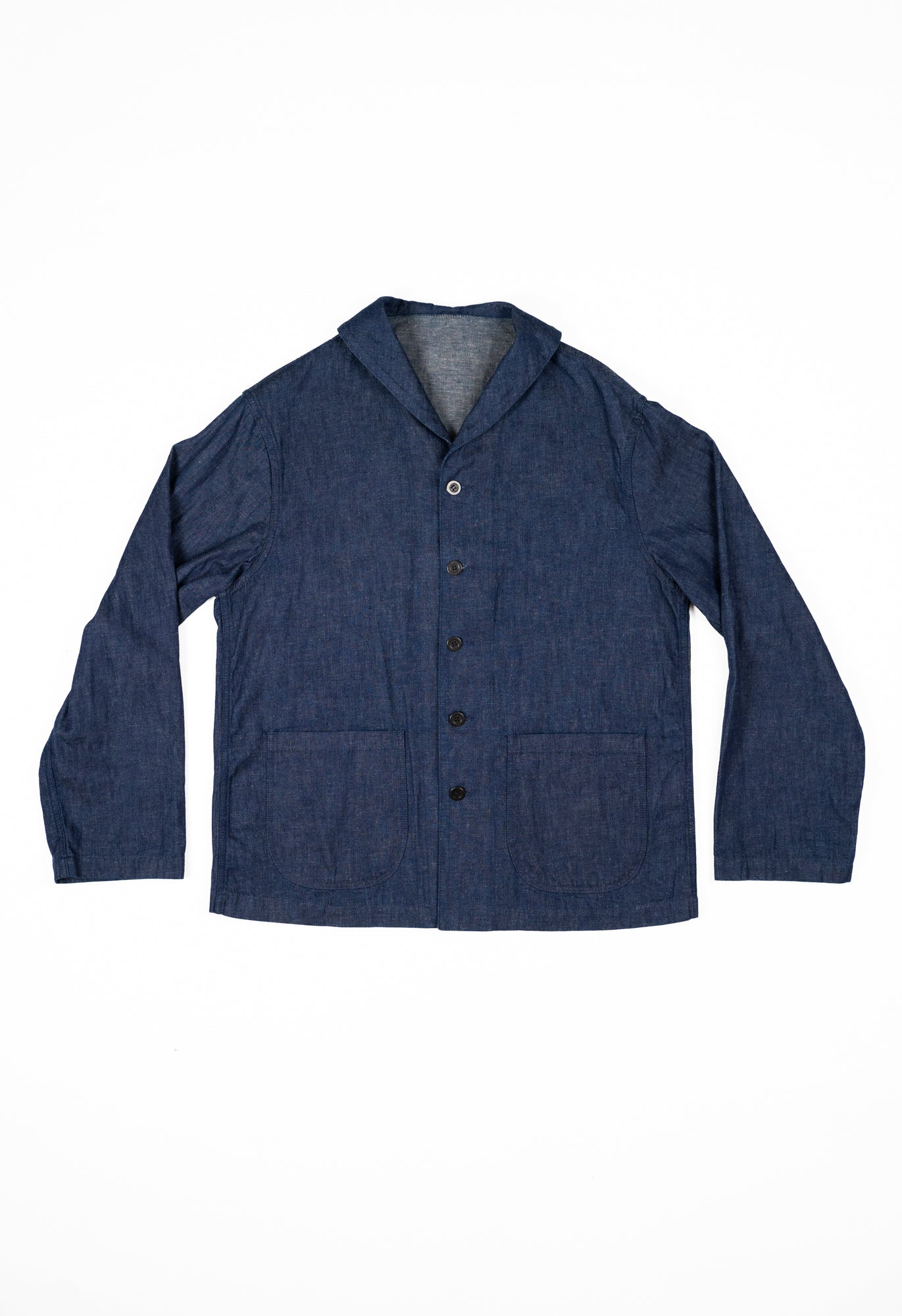 SE4 Shawl Collar Deck Jacket 11oz Japanese Denim