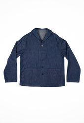 SE4 Shawl Collar Deck Jacket 11oz Japanese Denim