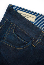 SE5 Heritage Wide Twisted Seam Indigo 13oz Italian Rinse Men's Jeans