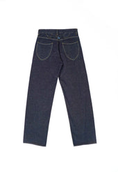 SE5 Heritage Wide Twisted Seam Indigo 13oz Italian Rinse Men's Jeans