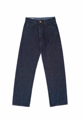 SE5 Heritage Wide Twisted Seam Indigo 13oz Italian Rinse Men's Jeans
