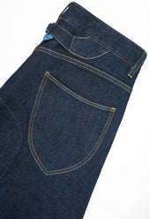 SE5 Heritage Wide Twisted Seam Indigo 13oz Italian Rinse Men's Jeans