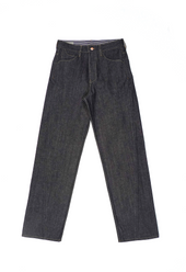 SE5 Heritage Wide Twisted Seam Indigo 14oz Japanese Raw Men's Jeans