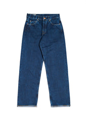 SE6 Classic Wide Indigo 15oz Italian Mid Wash Selvedge Unisex Jeans