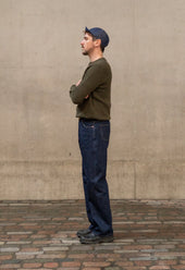 SE6 Classic Wide Indigo 15oz Italian Rinse Selvedge Unisex Jeans