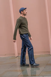 SE6 Classic Wide Indigo 15oz Italian Rinse Selvedge Unisex Jeans