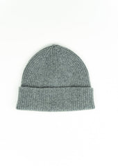 Se10 Ribbed Wool Hat Grey