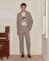 Seersucker Cafe Stripe Suit Jacket
