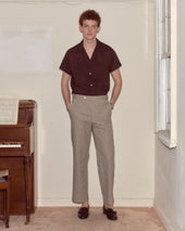Seersucker Cafe Stripe Trousers