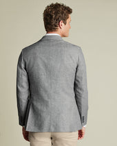 Dark Grey Linen Cotton Jacket