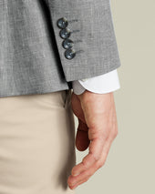 Dark Grey Linen Cotton Jacket