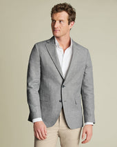 Dark Grey Linen Cotton Jacket