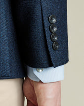Wool Texture Twill Jacket