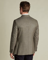 Wool Texture Twill Jacket