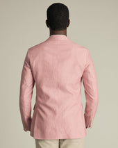 Linen Cotton Jacket Coral