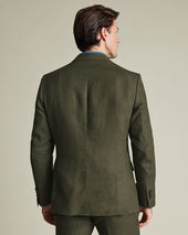 Veste En Lin Vert