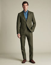 Veste En Lin Vert