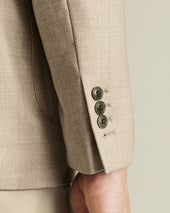 Wool Twill Silk Jacket