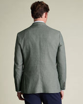 Linen Cotton Jacket Green