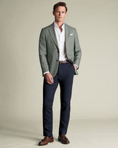 Linen Cotton Jacket Green
