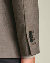 Wool Silk Jacket Mocha