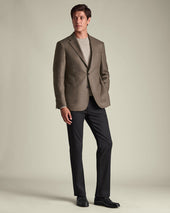 Wool Silk Jacket Mocha
