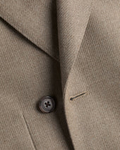 Double Breasted Wool Silk Jacket