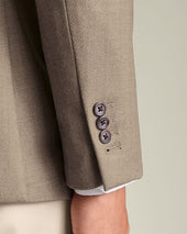 Double Breasted Wool Silk Jacket