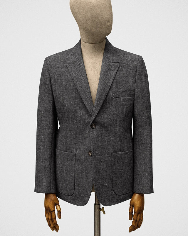 SB jacket in lead grey