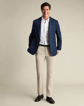 Wool Silk Check Jacket