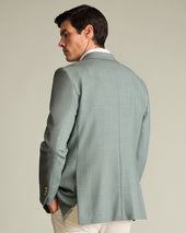 Wool Silk Jacket Pale