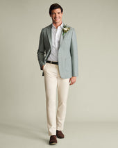 Wool Silk Jacket Pale
