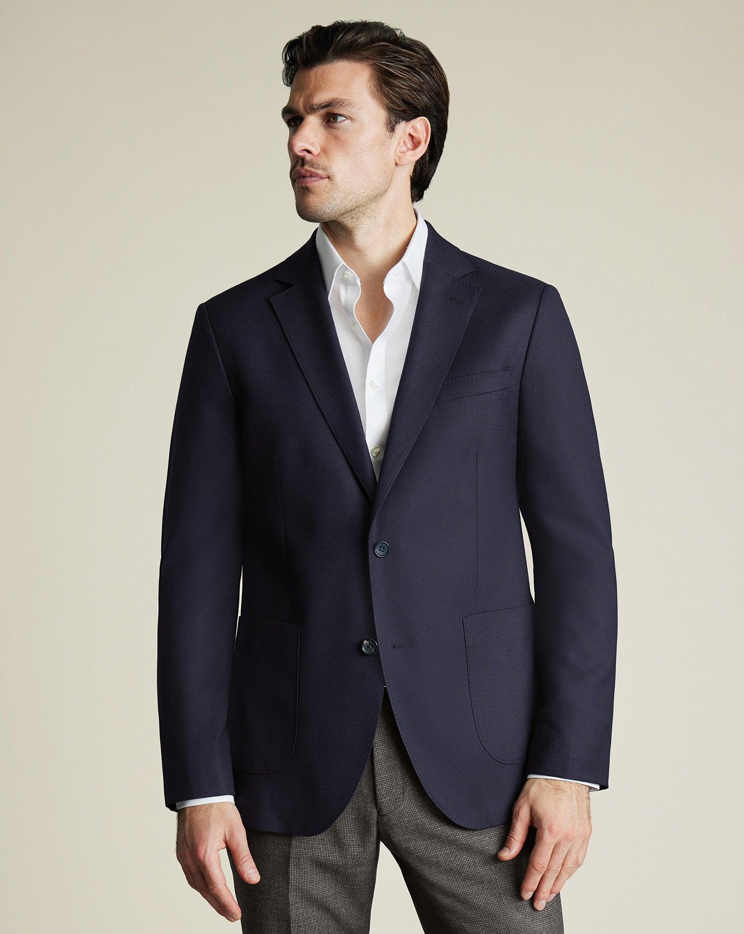 Luxury Italian Hopsack Jacket