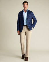 Italian Luxury Check Jacket French