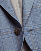 Italian Luxury Check Jacket