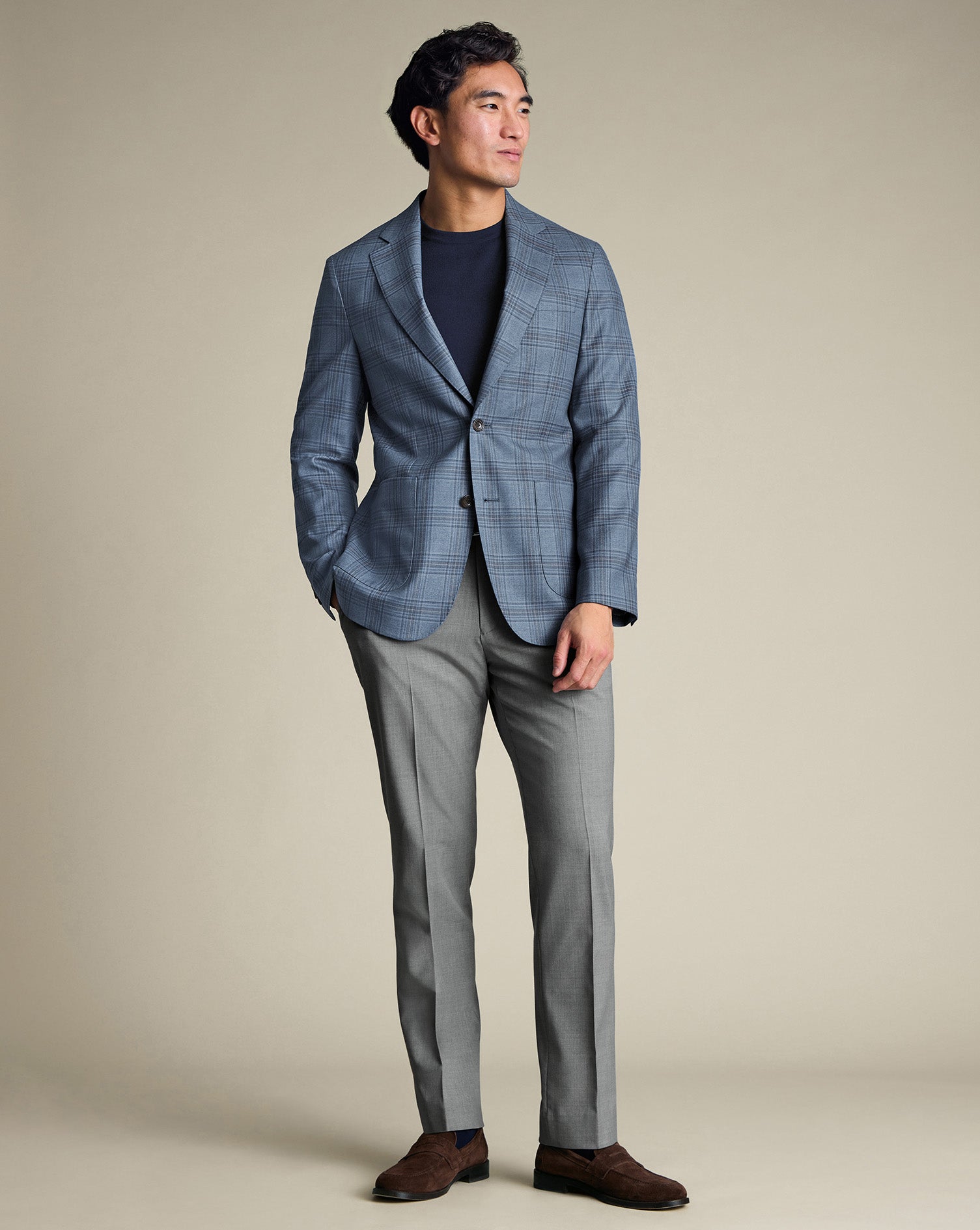 Italian Luxury Check Jacket