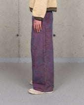 Document Pants Purple Canvas