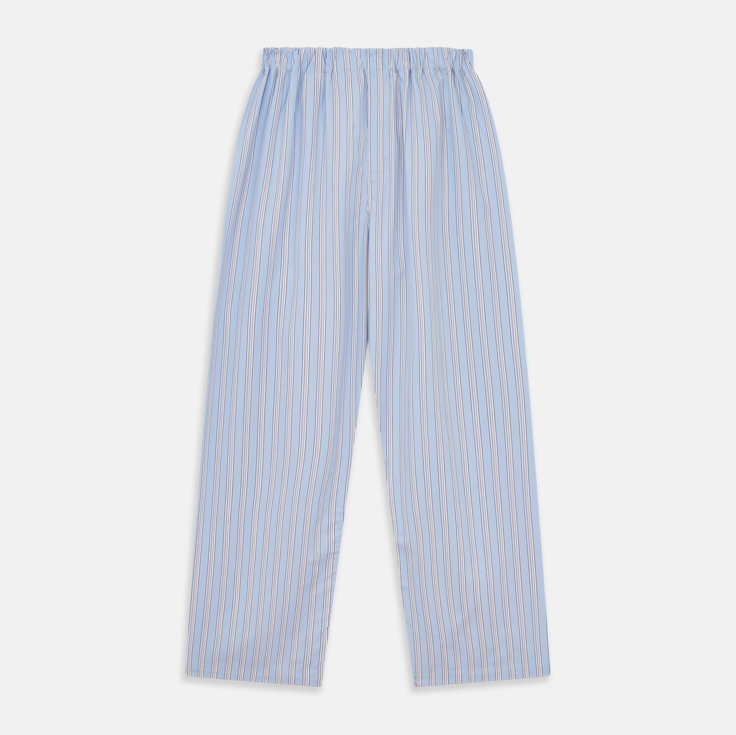 Pale Multi Stripe Cotton Hastings Pyjama Trousers