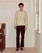 Sequin Spotlight Cardigan - Ivory