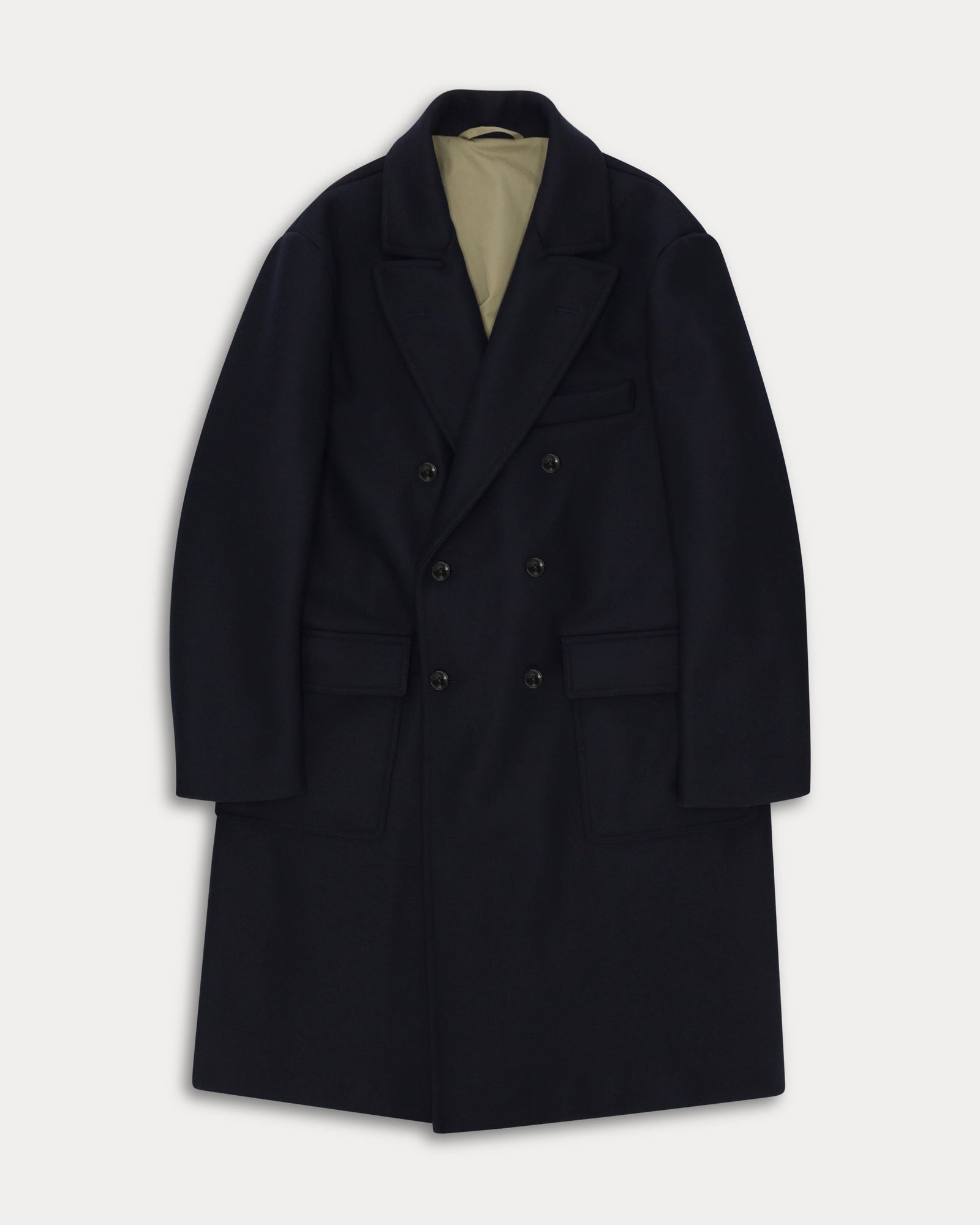 Serwilliam1 Cappotto Doppio Petto In Lana