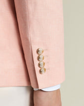 Linen Cotton Jacket Peach