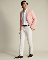Linen Cotton Jacket Peach