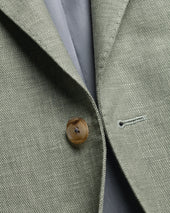 Linen Cotton Jacket Green