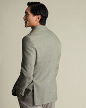 Linen Cotton Jacket Green