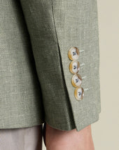 Linen Cotton Jacket Green