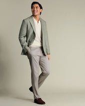 Linen Cotton Jacket Green