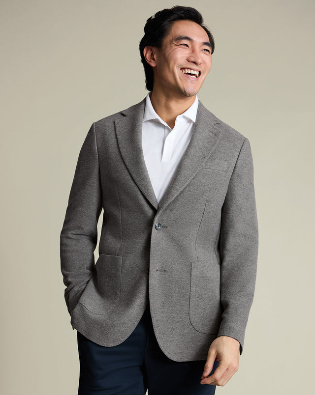 Jersey Jacket - Gray